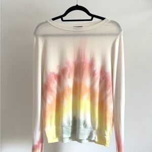 WILDFOX Classic Tie Dye Knit Top Size S